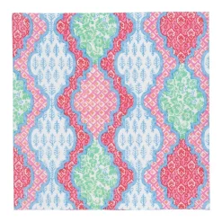 Provençal Cotton Pink Multi Cocktail Napkins - 20 Per Package