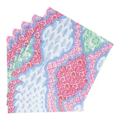 Provençal Cotton Pink Multi Luncheon Napkins - 20 Per Package