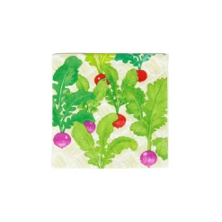Radish Patch Cocktail Napkins - 20 Per Package