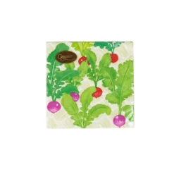 Radish Patch Cocktail Napkins - 20 Per Package