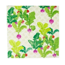 Radish Patch Luncheon Napkins - 20 Per Package