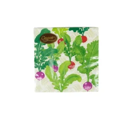 Radish Patch Luncheon Napkins - 20 Per Package