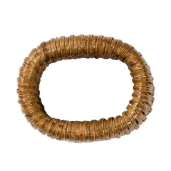 Rattan Napkin Ring in Dark Natural