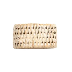 Rattan Napkin Ring in White Natural