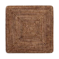 Rattan Placemats in Dark Natural - 1 Each