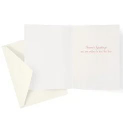 Red Amaryllis Large Boxed Christmas Cards - 15 Christmas Cards & 15 Envelopes