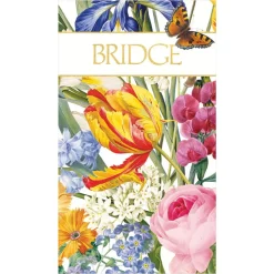 Redouté Floral Bridge Score Pad - 1 Each