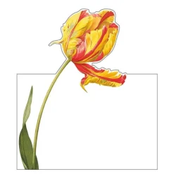 Redoute Floral Place Cards Die Cut Package 8 In