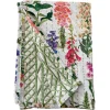 Reversible Kantha Table Cover in Foxgloves - 1 Each
