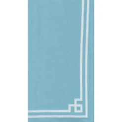 Rive Gauche Cotton Tea Towel in Turquoise - 1 Each