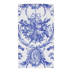 Romantic Toile Blue Guest Towel Napkins - 15 Per Package