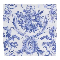 Romantic Toile Blue Luncheon Napkins - 20 Per Package