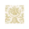 Romantic Toile Green Boxed Cocktail Napkins - 40 Per Box