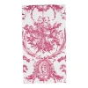 Romantic Toile Rose Guest Towel Napkins - 15 Per Package