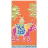 Royal Elephant Paper Guest Towel Napkins in Orange - 15 Per Package