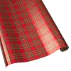 Royal Plaid Foil Gift Wrapping Paper - 30" x 6' Roll