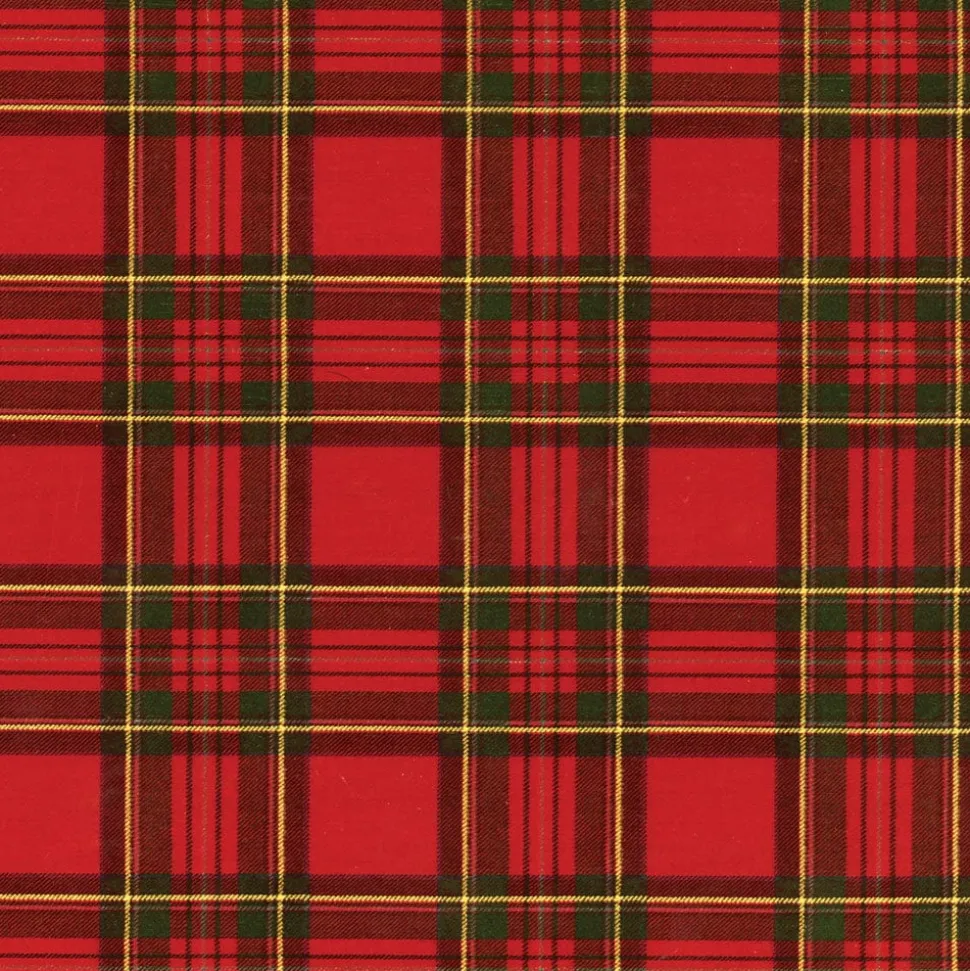 Royal Plaid Foil Gift Wrapping Paper - 30" x 6' Roll