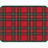 Royal Plaid Rectangle Paper Placemats - 12 Per Package