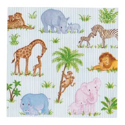 Safari Baby Cocktail Napkins - 20 Per Package