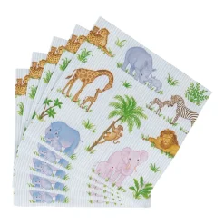 Safari Baby Luncheon Napkins - 20 Per Package