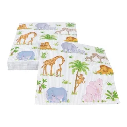 Safari Baby Luncheon Napkins - 20 Per Package