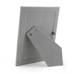 Sage Green Enamel 4" x 6" Picture Frame with Silver Trim - 1 Each