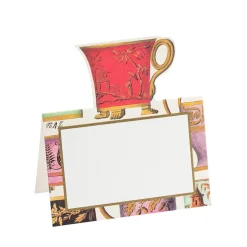 Salon de Thé Die-Cut Place Cards - 8 Per Package