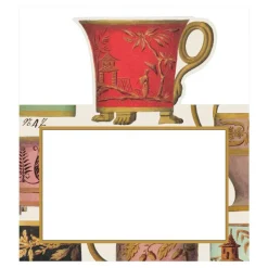 Salon de Thé Die-Cut Place Cards - 8 Per Package