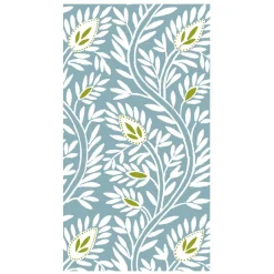 Samsara Stone Blue Guest Towel Napkins - 15 Per Package