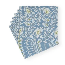 Samsara Stone Blue Luncheon Napkins - 20 Per Package