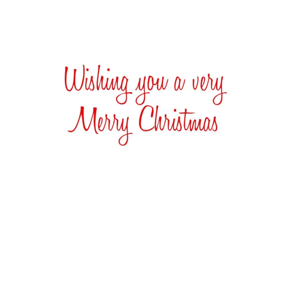 Santa And Little Trees Petite Boxed Christmas Cards - includes 15 cards & envelopes