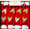 Santa Hat Cone-Shaped Celebration Christmas Crackers - 8 Per Box
