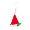 Santa Hat Die-Cut Gift Tags - 4 Per Package