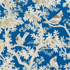 Scenic Songbirds China Blue Gift Wrap - One 30