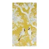 Scenic Songbirds Gold/Ivory Guest Towel Napkins - 15 Per Package