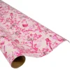 Scenic Songbirds Rose Gift Wrap - One 30" X 8' Roll