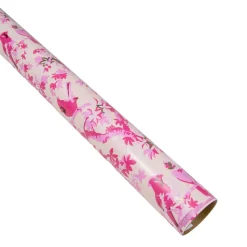 Scenic Songbirds Rose Gift Wrap - One 30" X 8' Roll