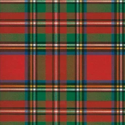Scottish Tartan Red Roll Wrap - includes 1 Roll