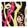 Serpentine Black Cocktail Napkins - 20 Per Package