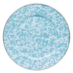 Set of 4 Sea Glass Dinner Plates