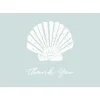 Seychelles Aqua Thank You Notes - 8 Note Cards And Envelopes