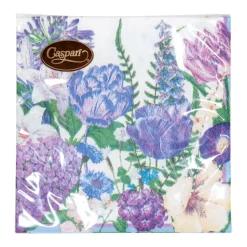 Shades Of Blue Cocktail Napkins - 20 Per Package