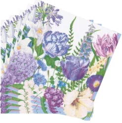 Shades Of Blue Dinner Napkins - 20 Per Package