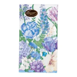 Shades Of Blue Guest Towel Napkins - 15 Per Package
