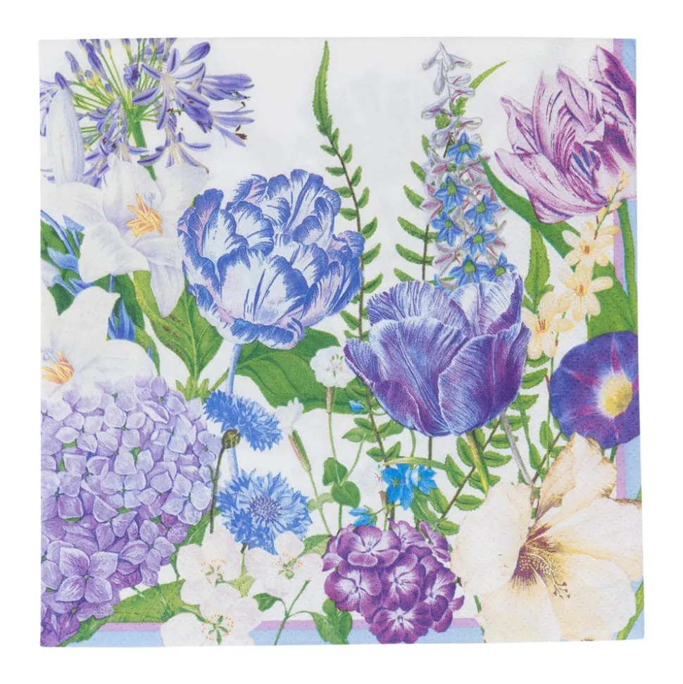 Shades Of Blue Luncheon Napkins - 20 Per Package