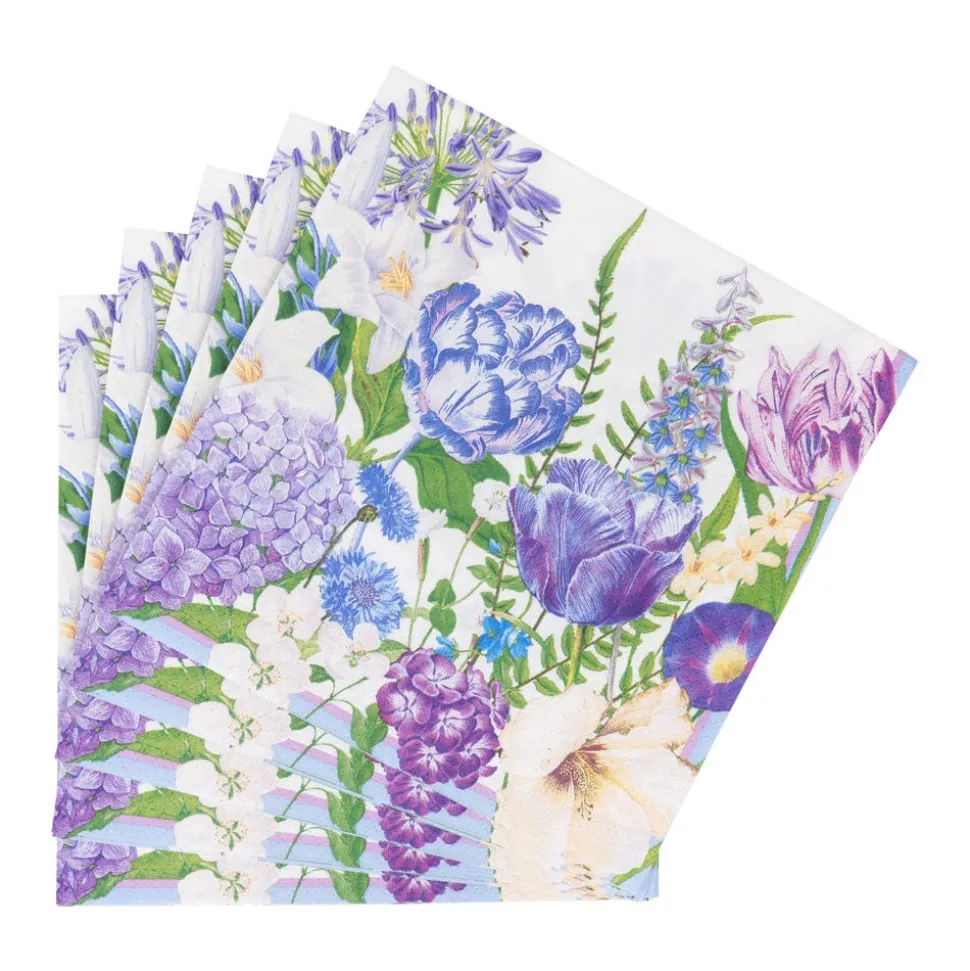 Shades Of Blue Luncheon Napkins - 20 Per Package