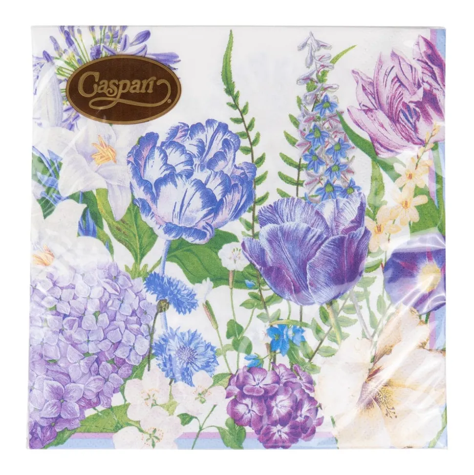Shades Of Blue Luncheon Napkins - 20 Per Package