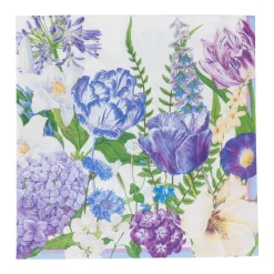 Shades Of Blue Luncheon Napkins - 20 Per Package
