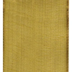 Sheer Gold Wired Ribbon - 9 Yard Spool