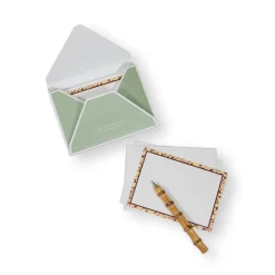 Shell Texture Border Correspondence Cards - 12 Per Package